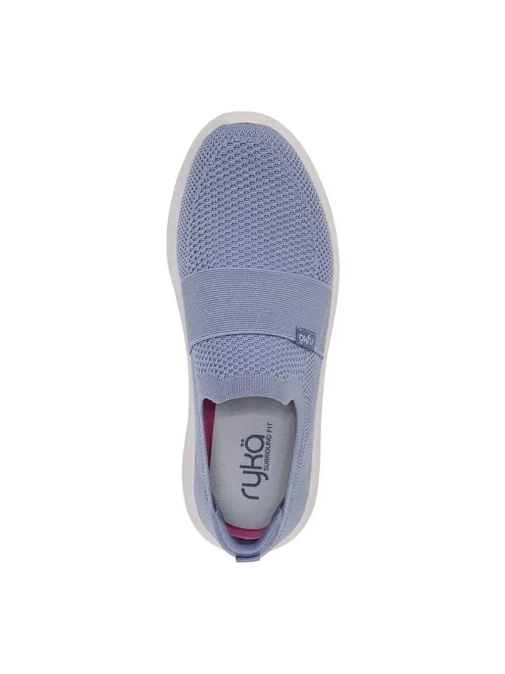 Ryka Astrid Knit Slip-On Sneaker (in tempst blue)
